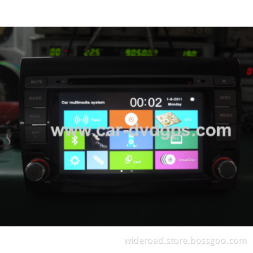 Wideroad Radio Gps Fiat Bravo Dvd Player Ipod Bluetooth Tv Canbus Blue&amp;me 